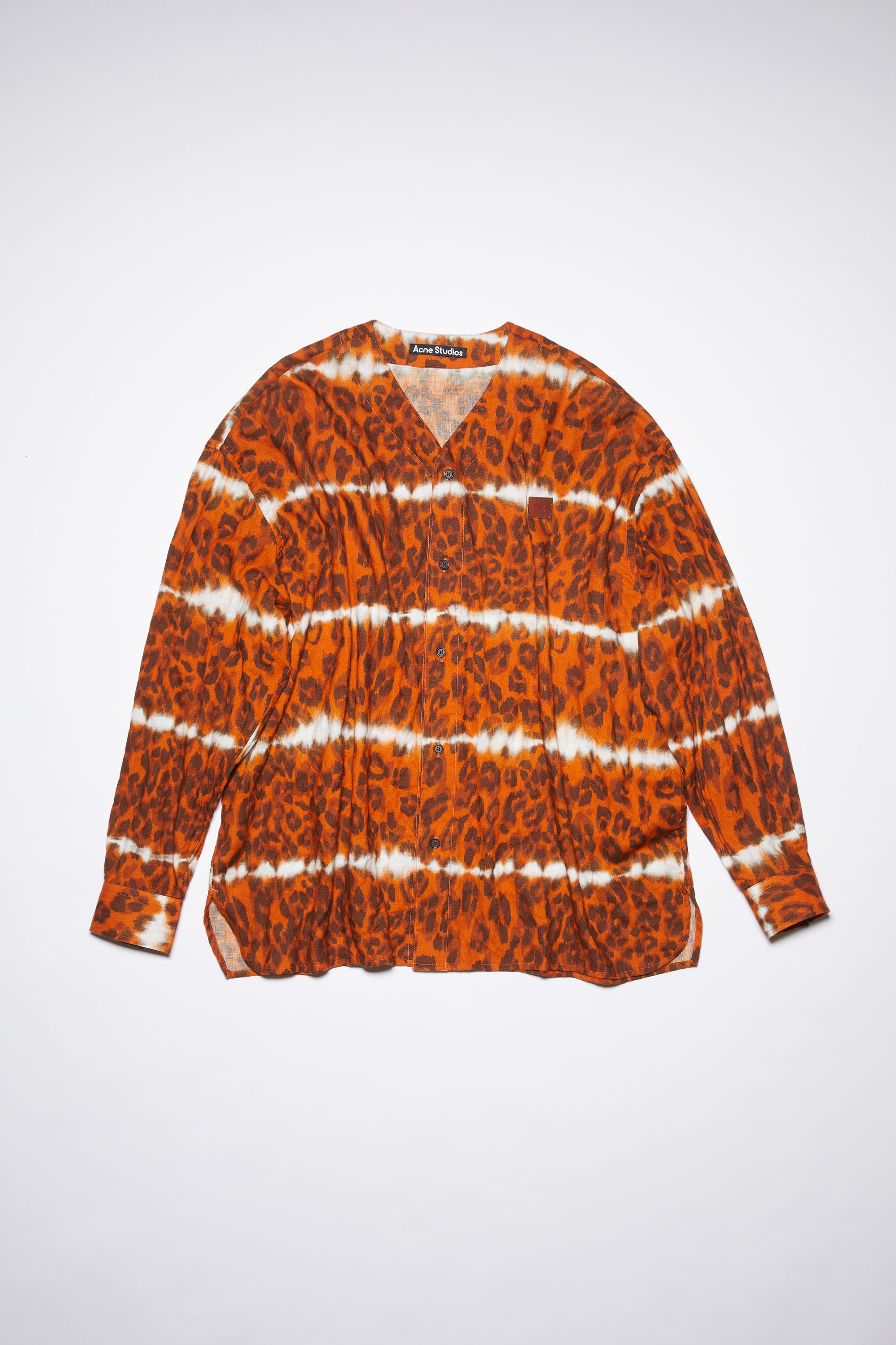 Long sleeve shirt - Rust red/brown - 1