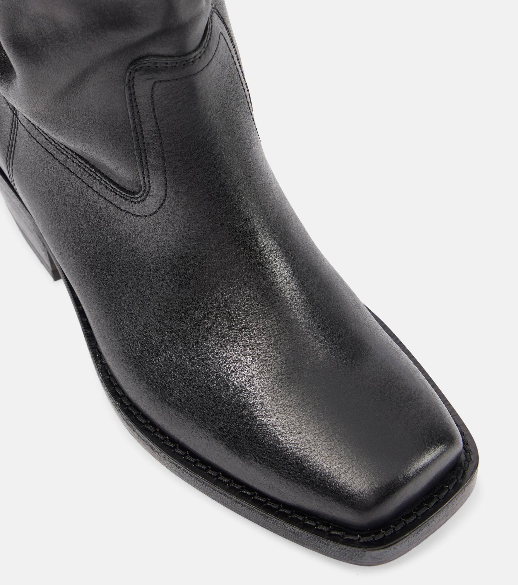Ademe leather cowboy boots - 6