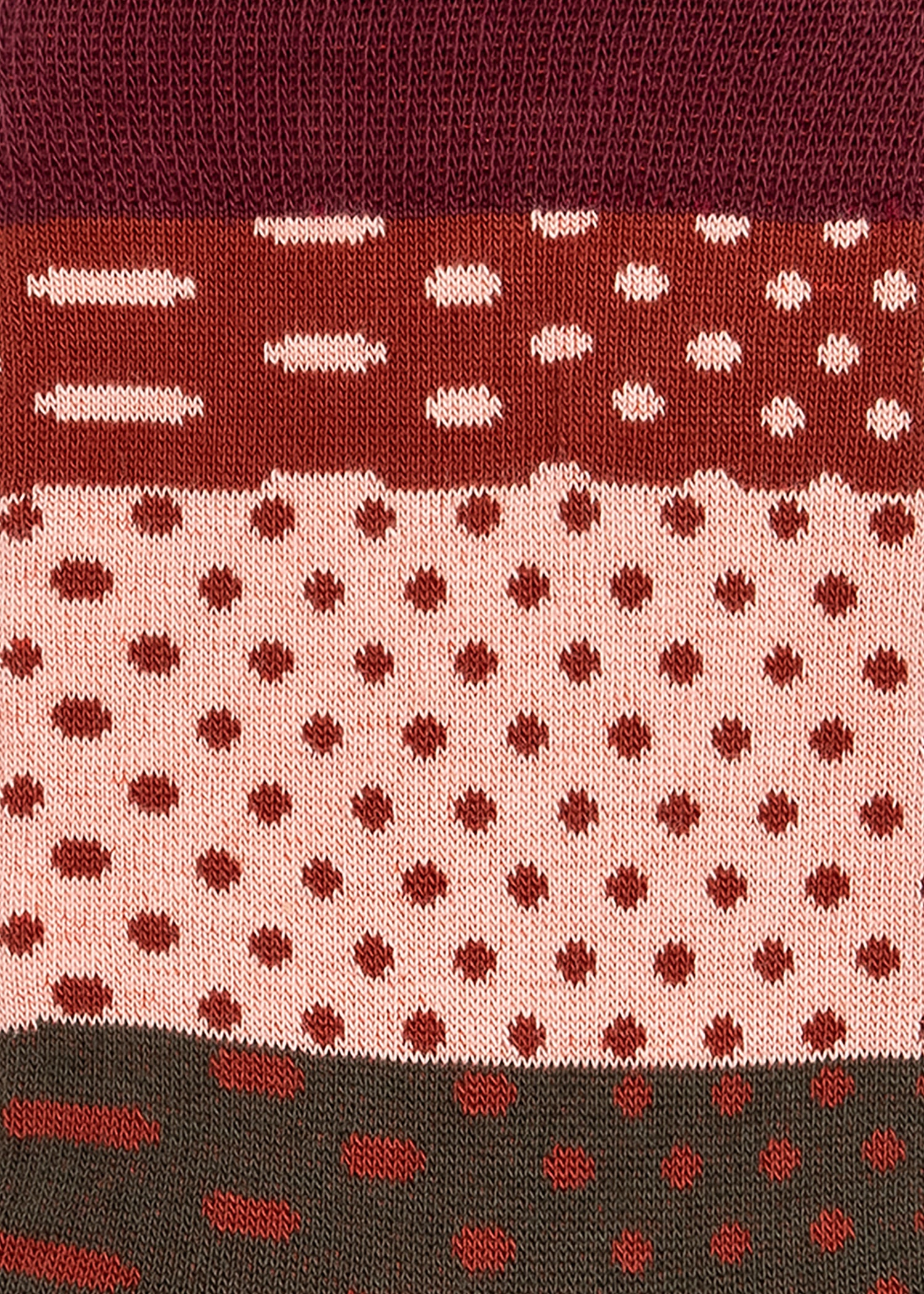 Contrast Polka Dot Socks - 3
