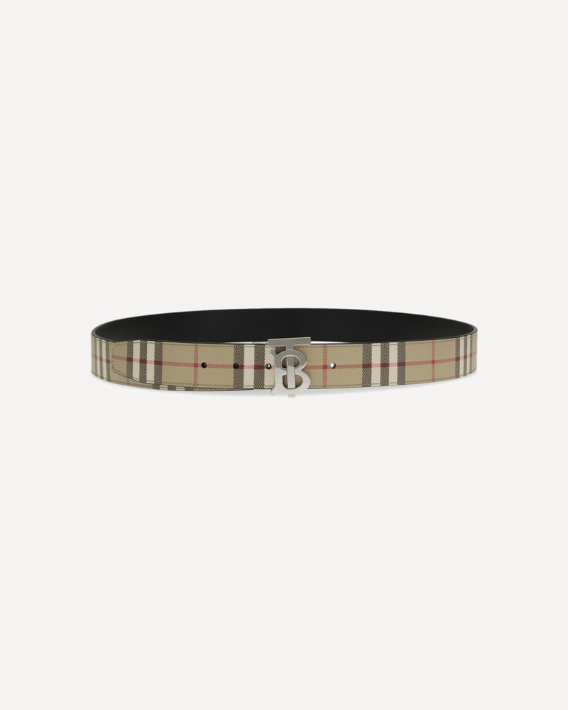 Burberry TB reversible Check Belt outlook
