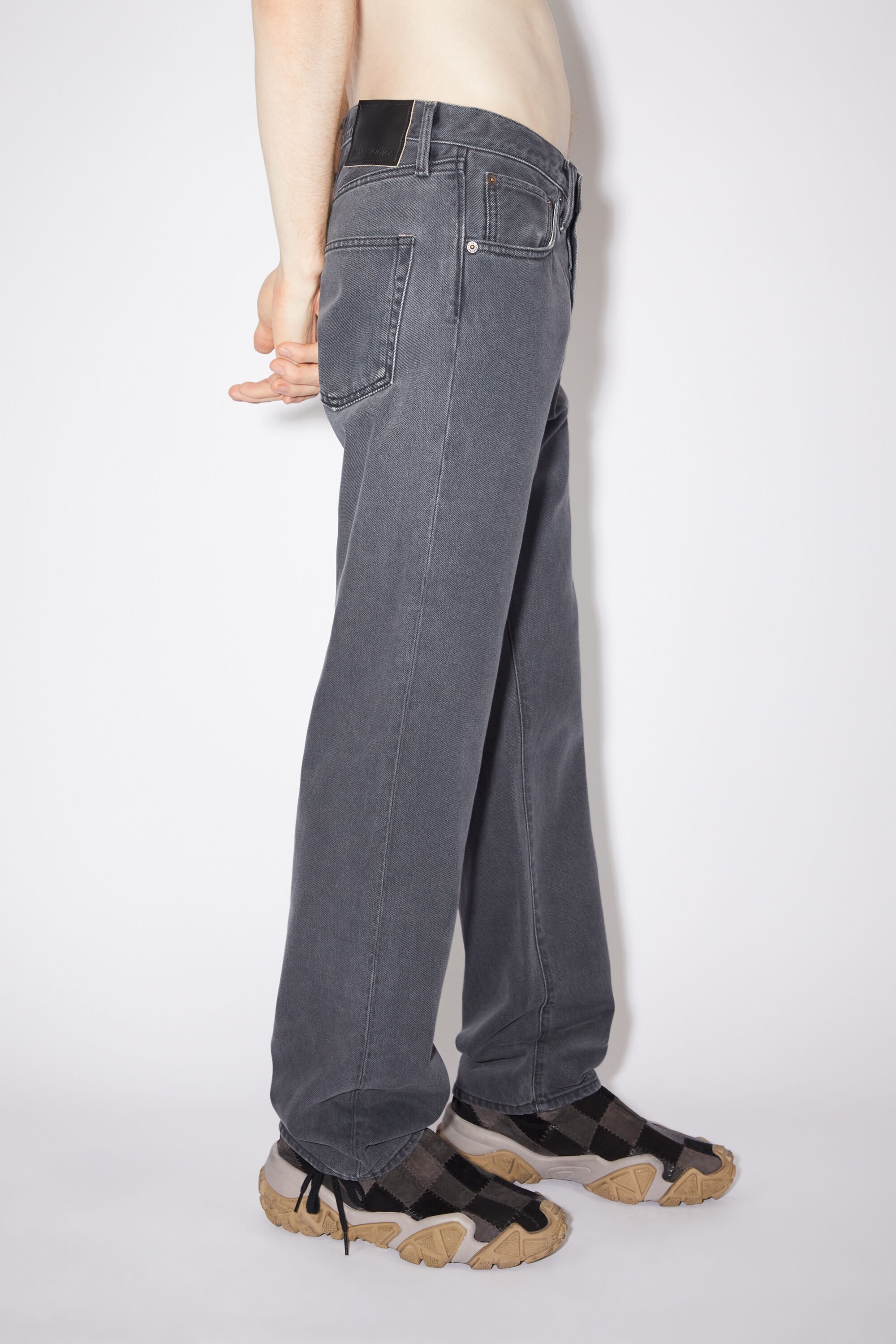 Relaxed fit jeans - 2003 - Dark grey - 4