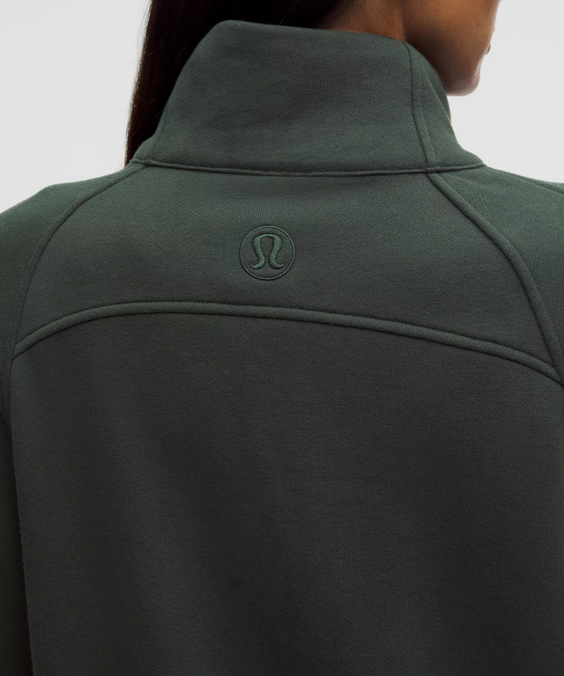 Scuba Oversized Funnel-Neck Half Zip *Long 7