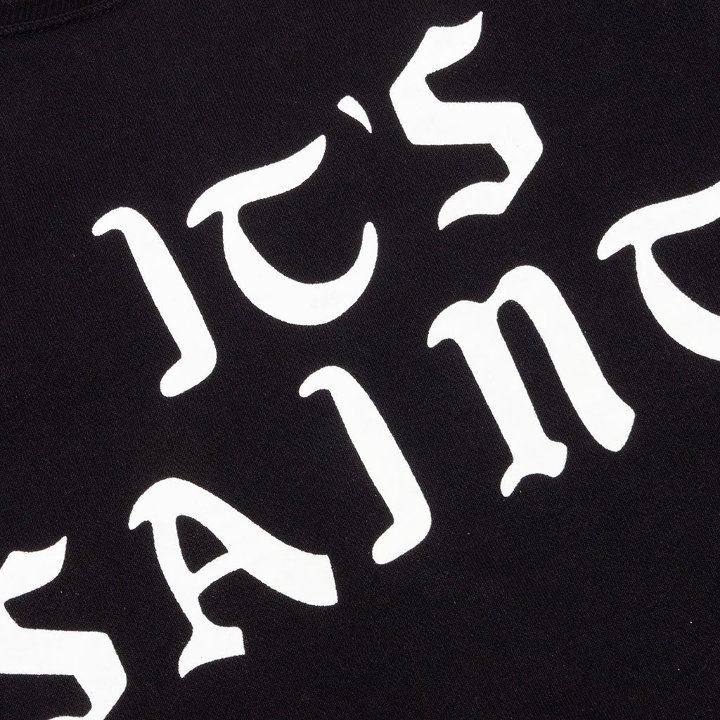 IT'S SAINT CREW SWEATER - BLACK - 4