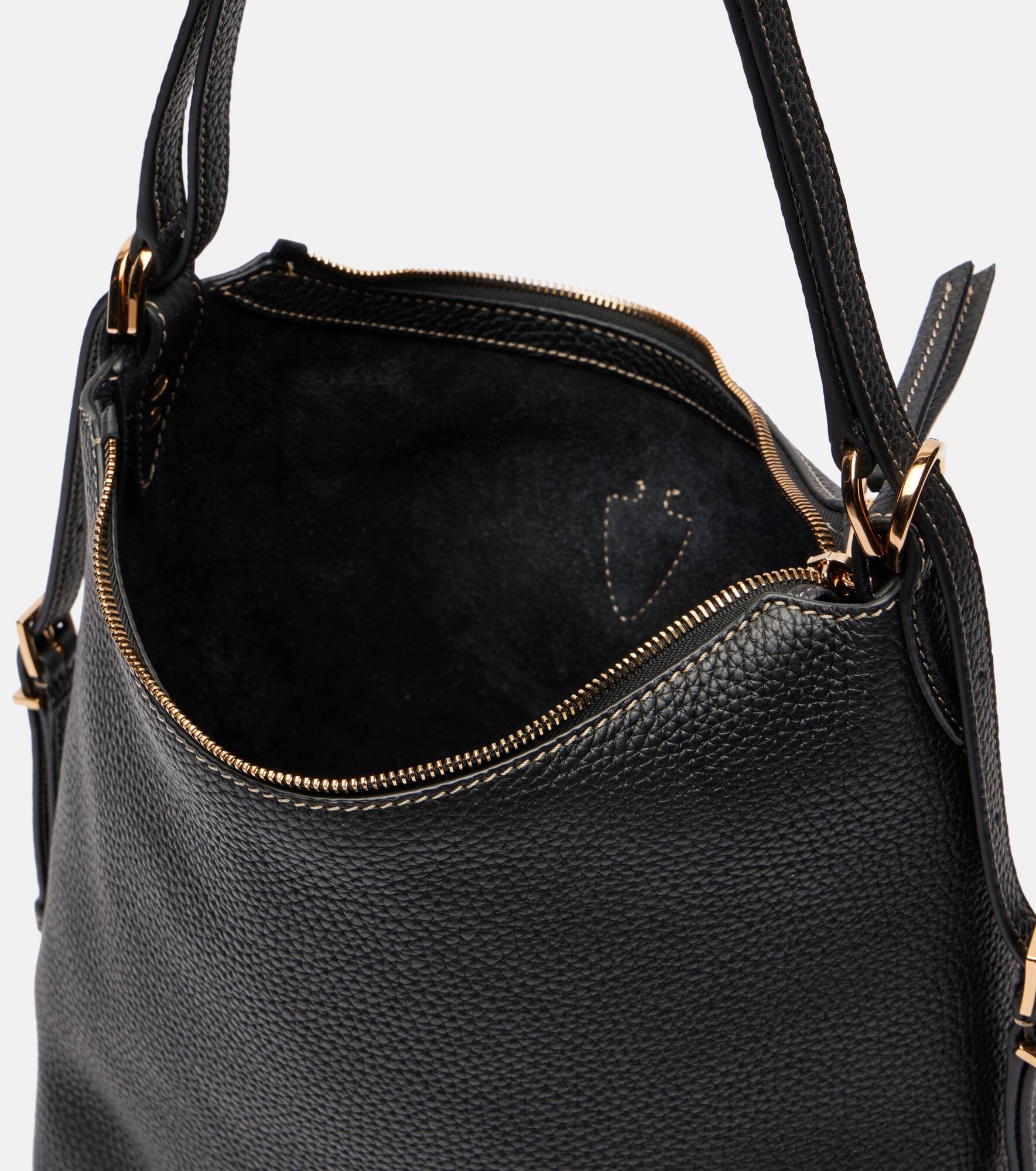 T Timeless leather shoulder bag - 3