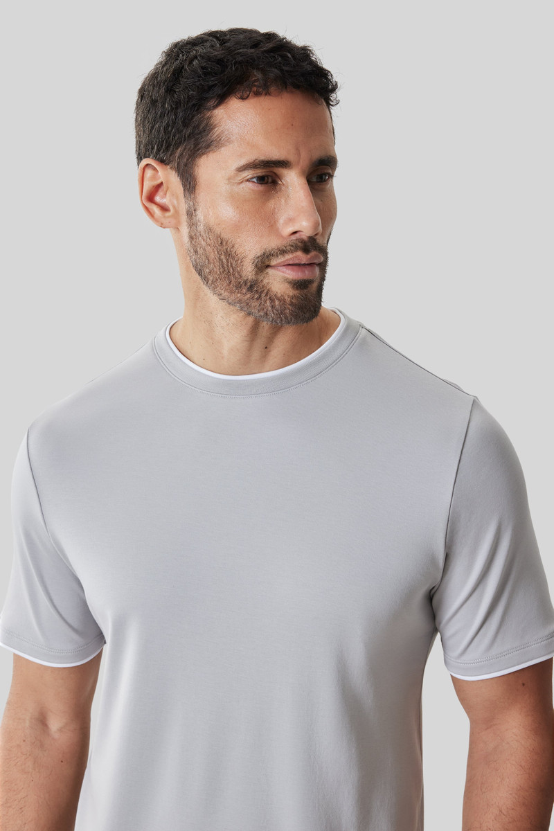 The Barakett Tee with Collar Insert 2