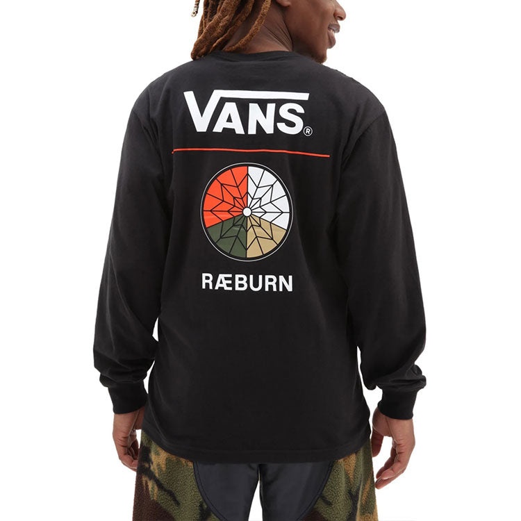 Vans x RBURN Long Sleeve T-Shirt 'Black' VN0A7SOZBLK - 5