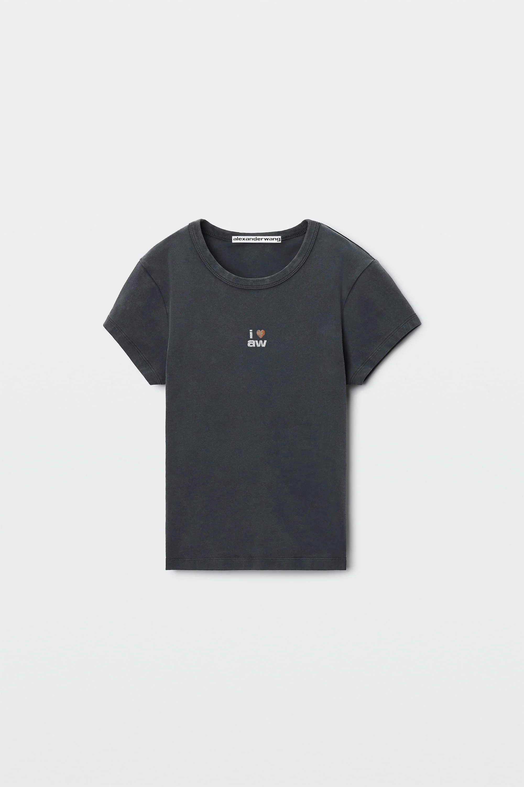 CRYSTAL HEART GRAPHIC TEE - 1