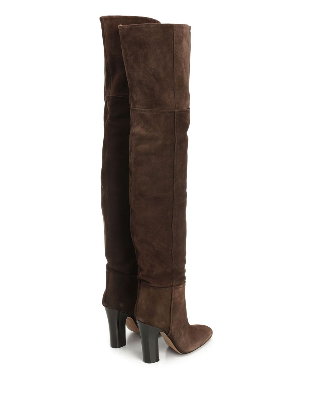 100mm Lavinia suede thigh-high boots - 3