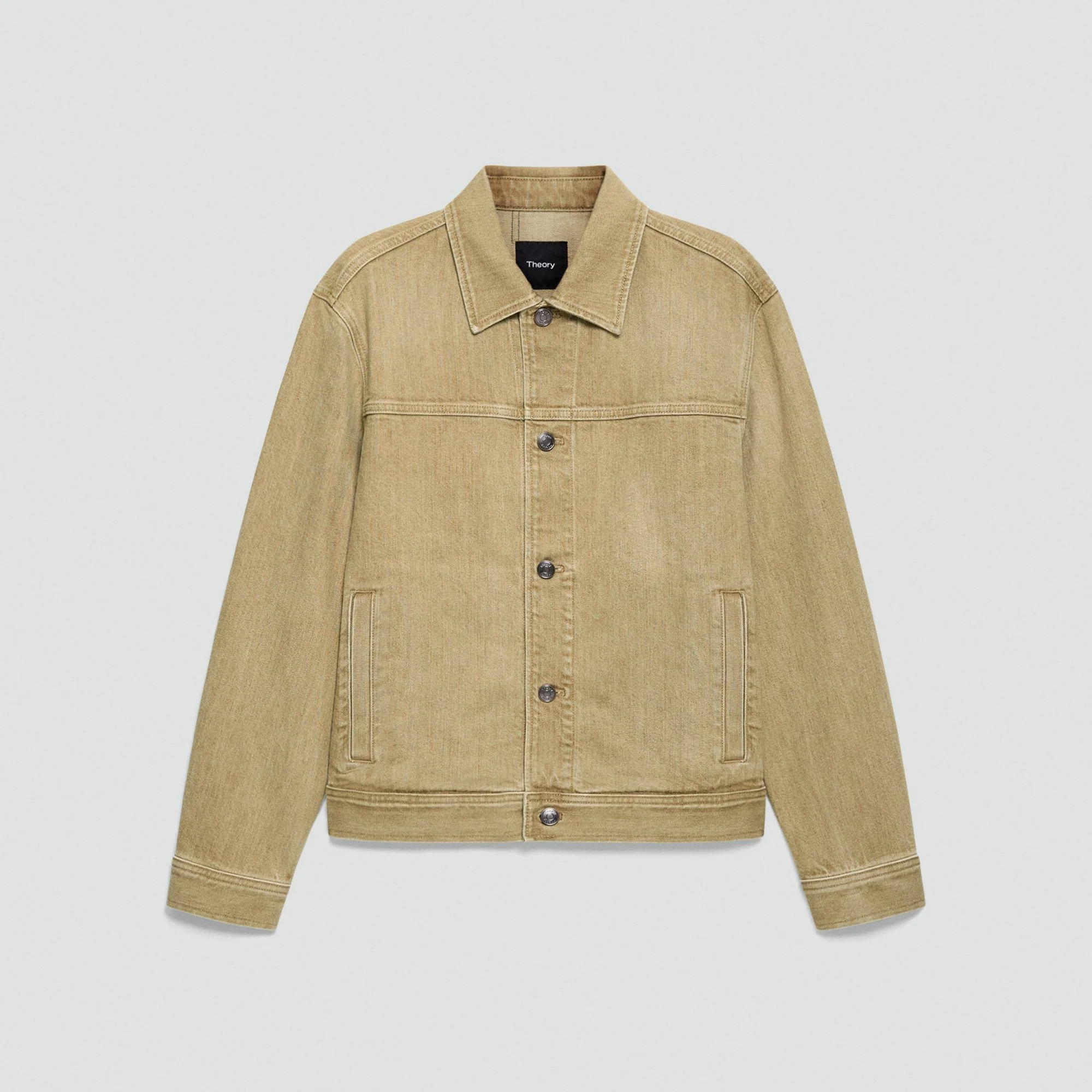 Trucker Jacket in Tinted Denim - 1