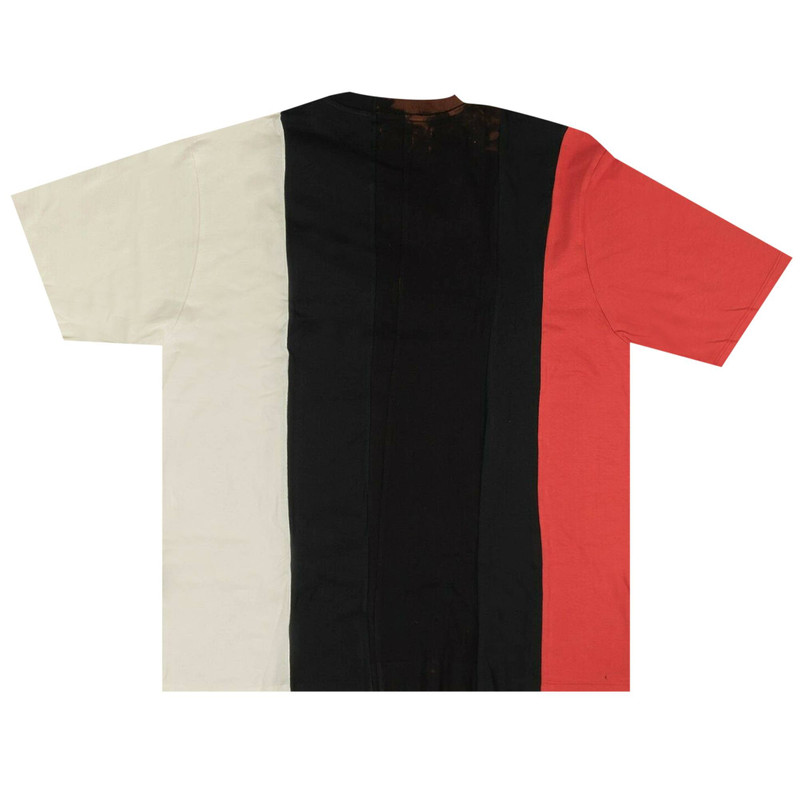 424 424 Reworked Short-Sleeve T-Shirt 'Black/Multicolor' outlook