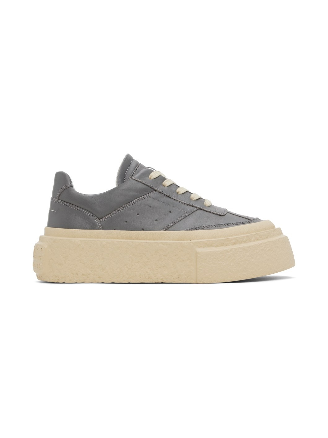 Gray Chunky Gambetta Sneakers - 1