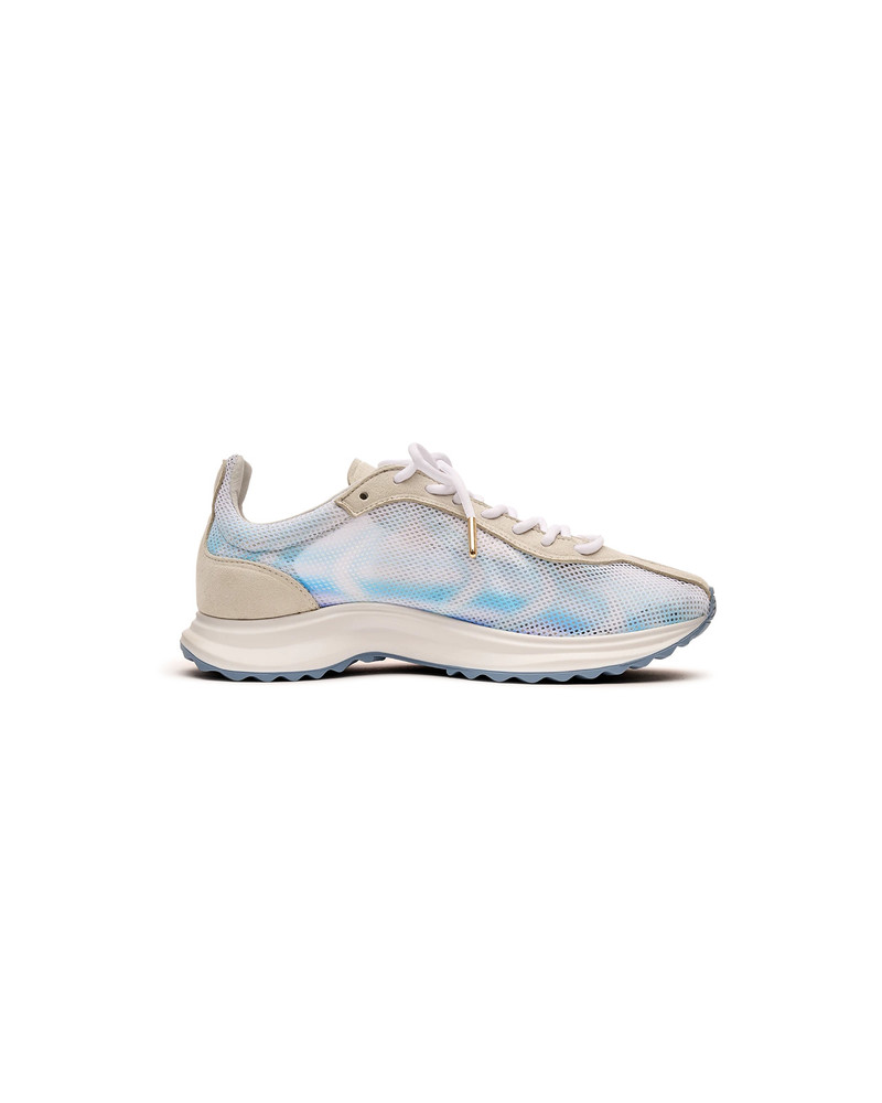 CASABLANCA Women's Stade Blue Sneaker | Casablanca Paris outlook