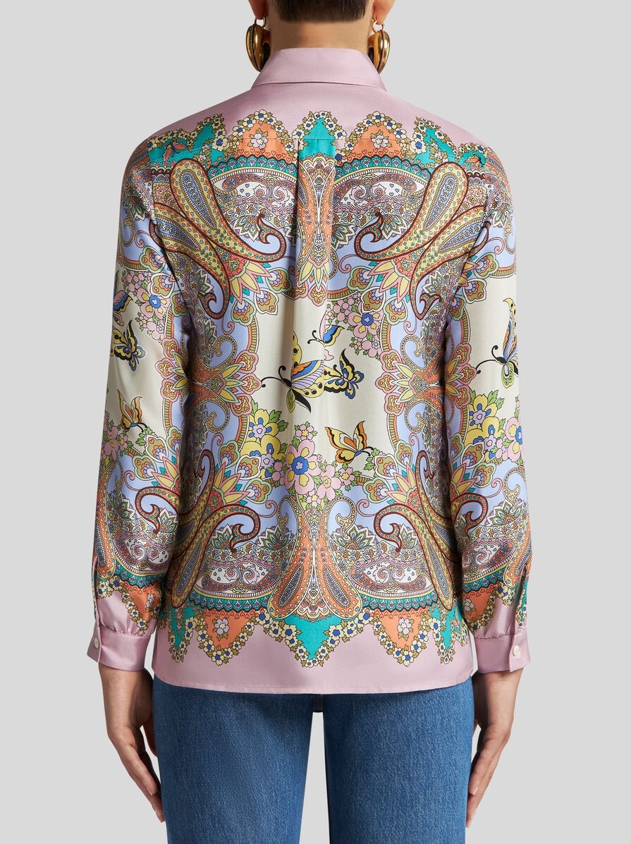 PAISLEY SILK SHIRT - 4