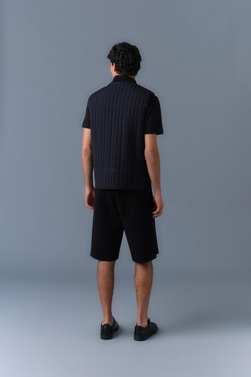 LEVI Light Down Vertical Quilted Vest 4