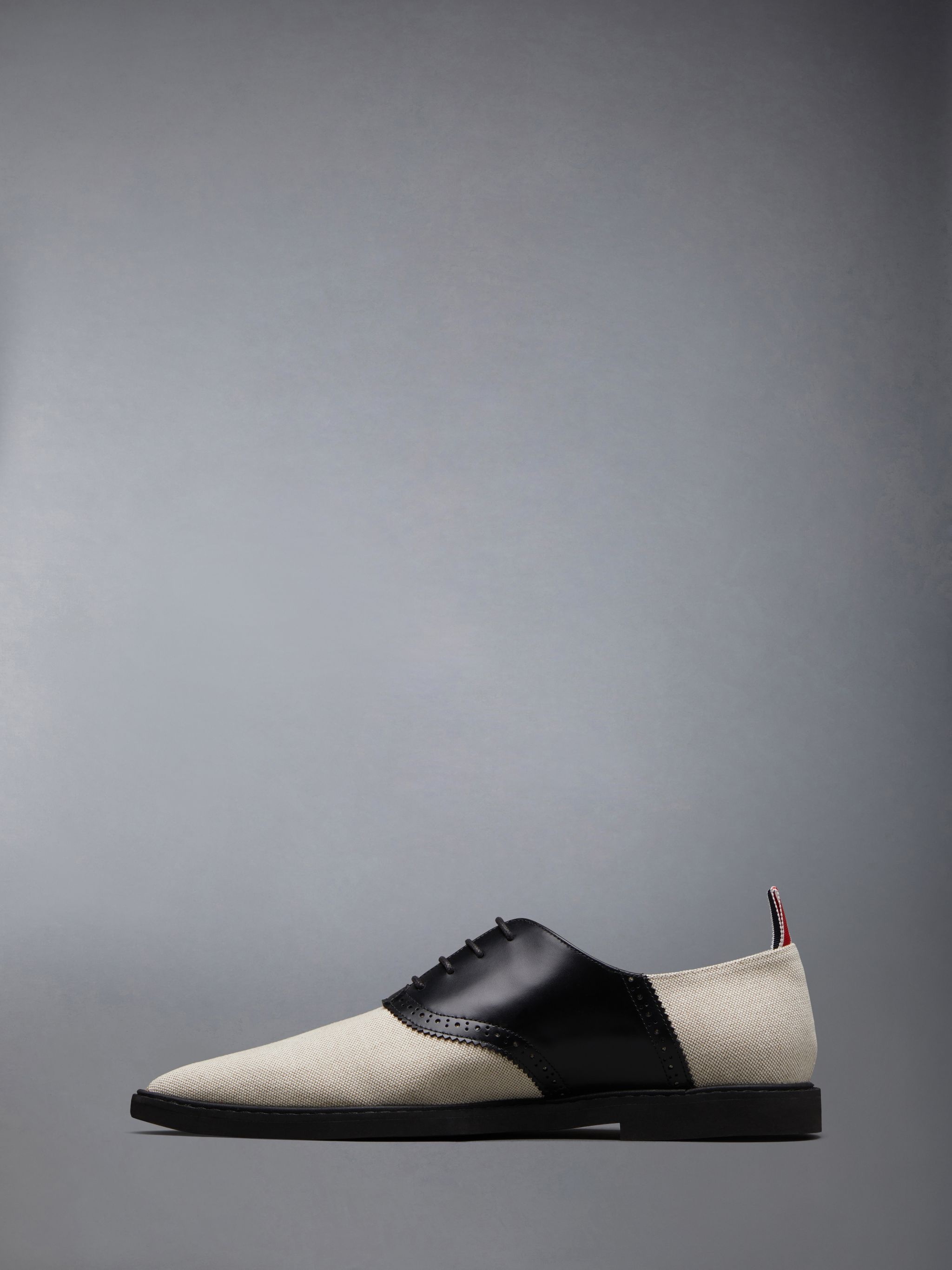 colour-block Oxford shoes - 3