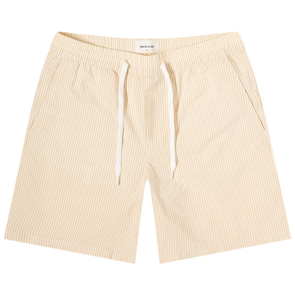 Wood Wood Seercuker Striped Swim Short - 1