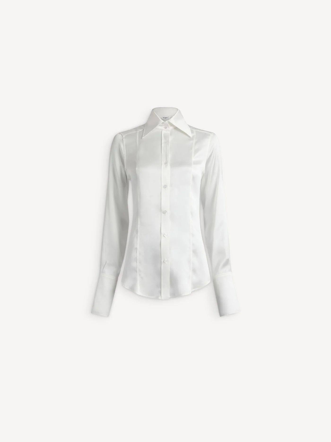 Silk satin shirt - 1