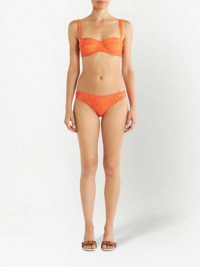 Etro paisley-print balconette bikini set outlook