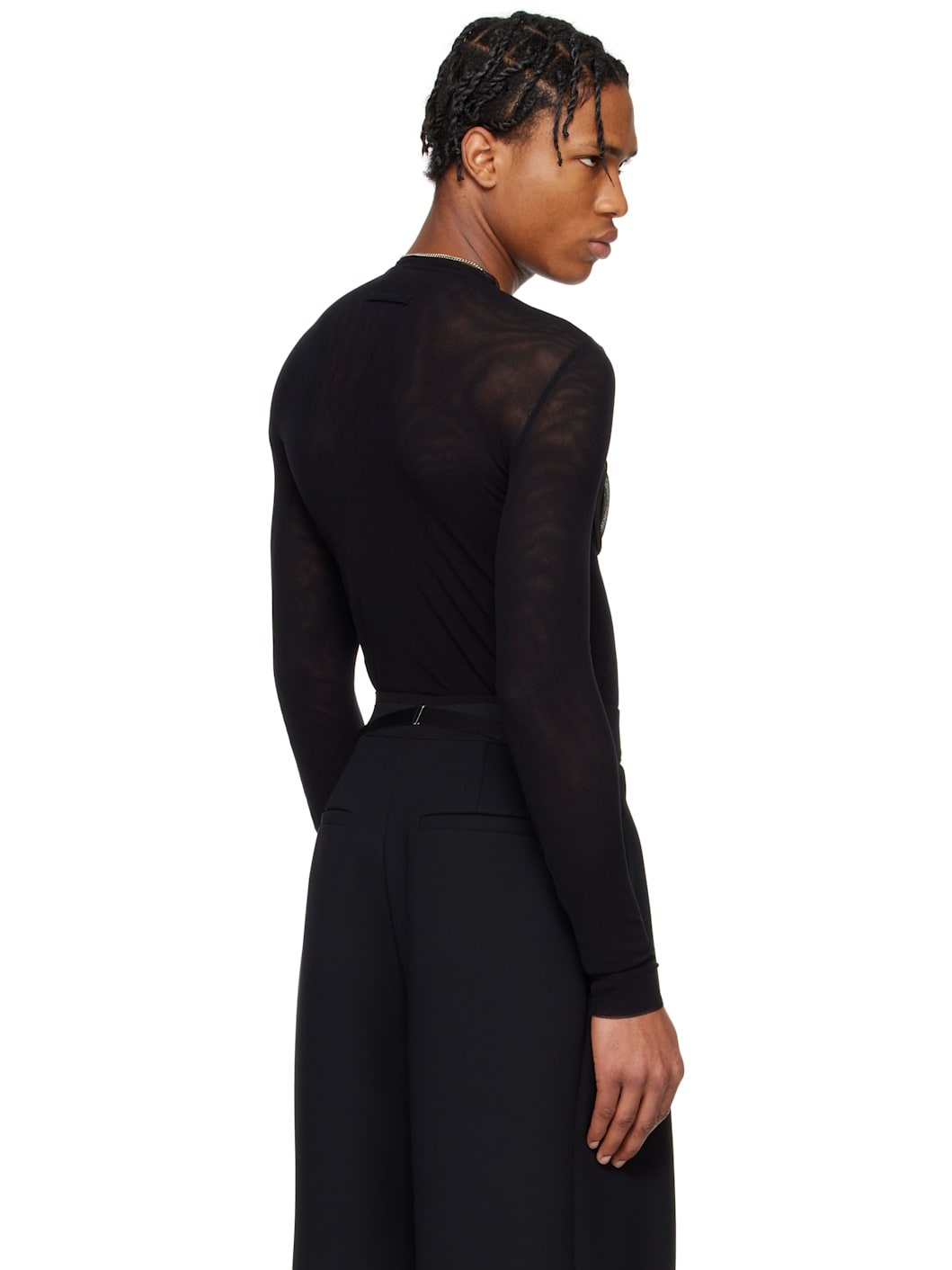 Black 'The 3D Spirale' T-shirt - 3