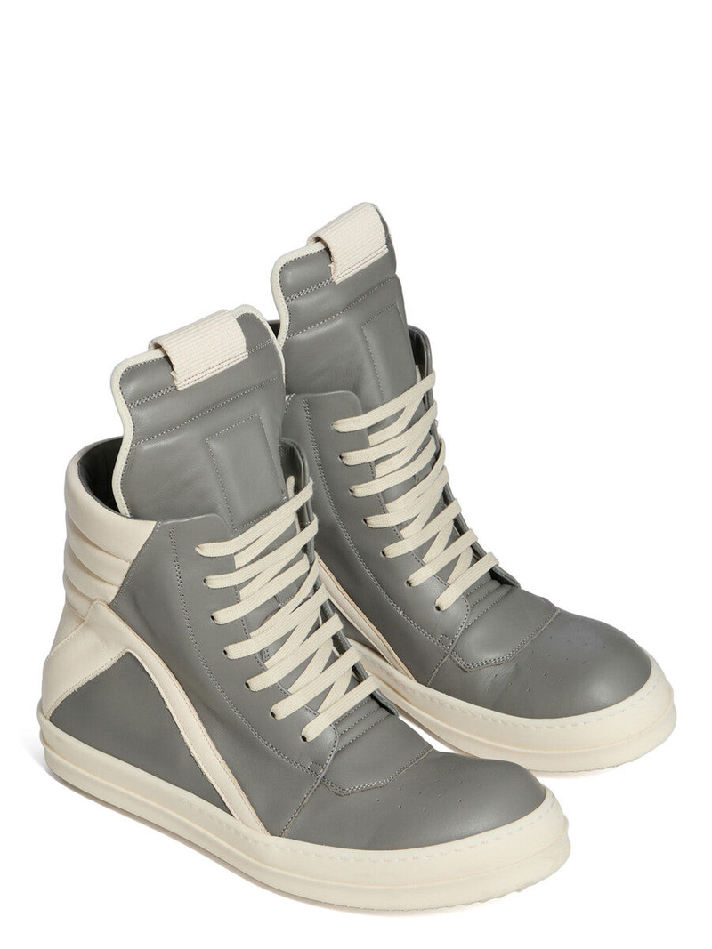 Geobasket lace-up leather sneakers 6