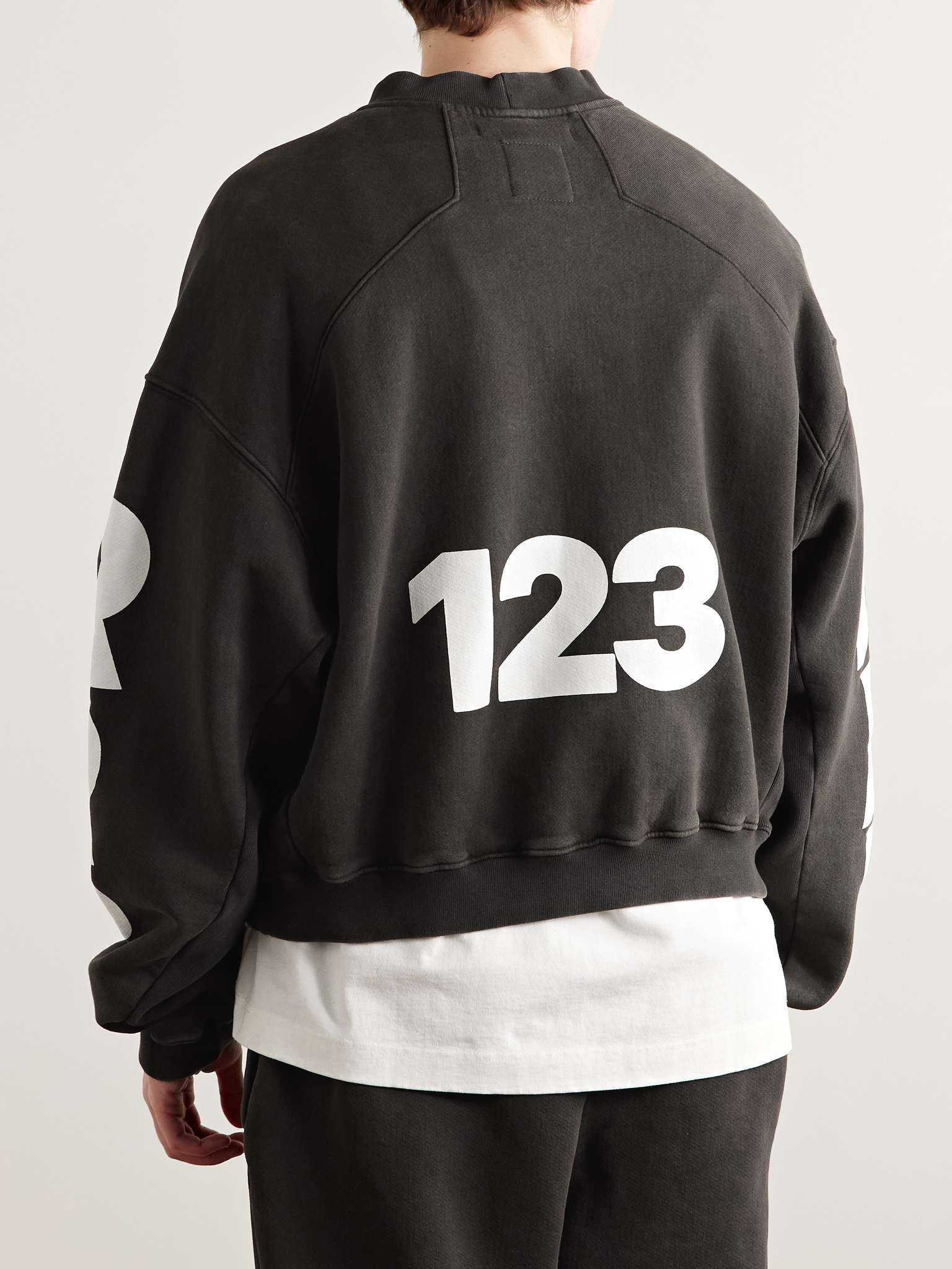 CVA Logo-Print Embroidered Cotton-Jersey Sweatshirt - 3