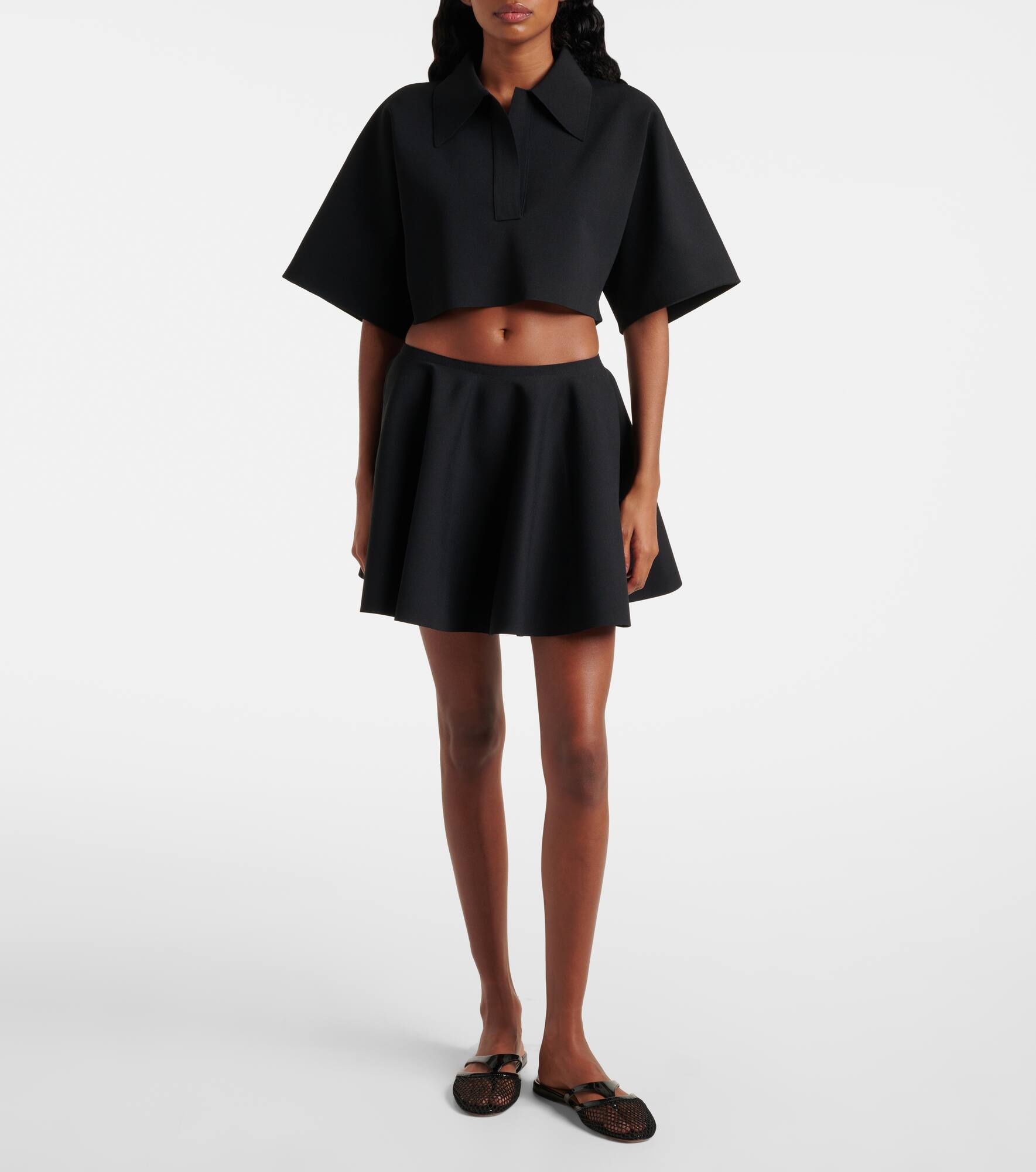 Pleated miniskirt - 2