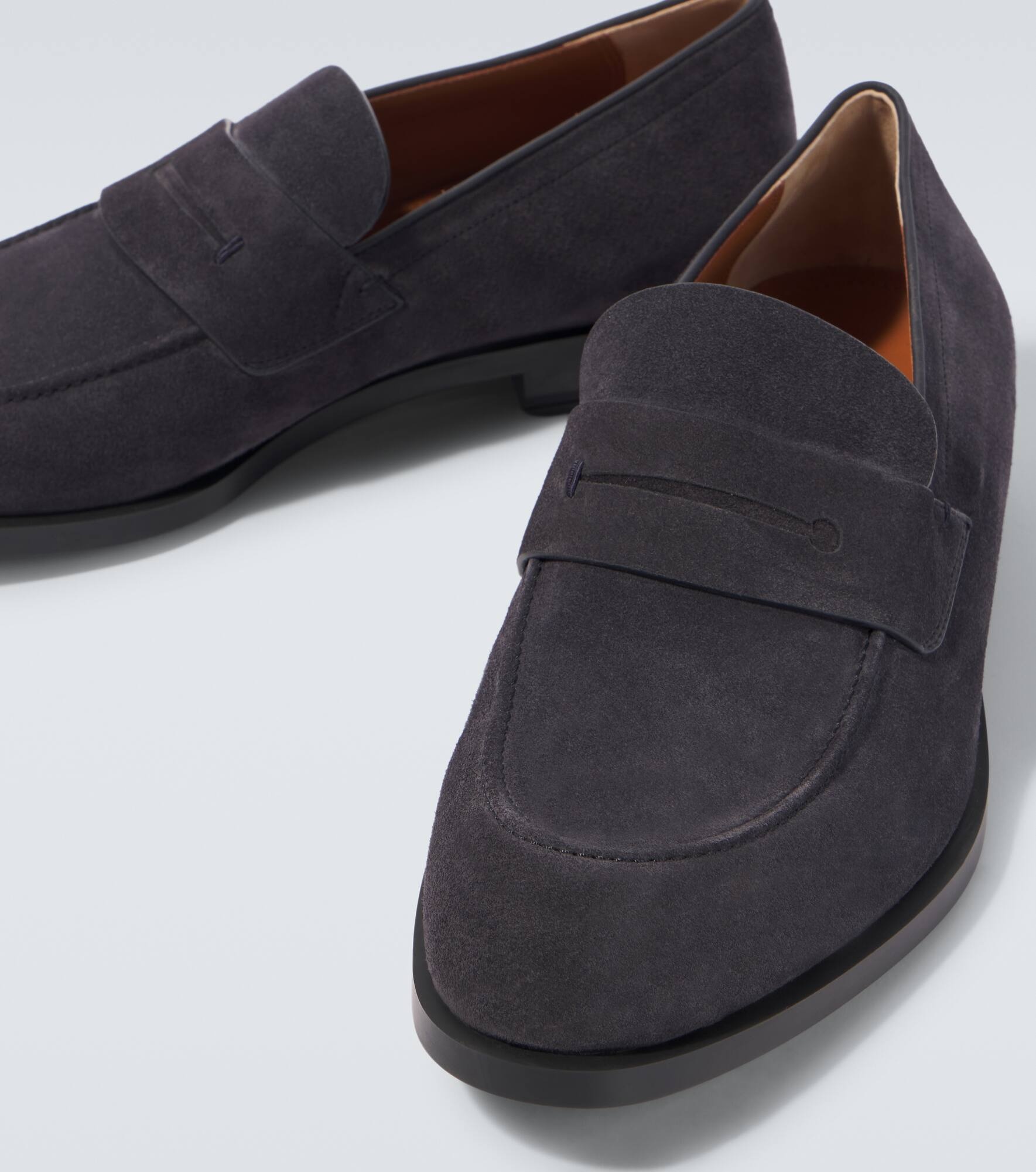 New Classic leather penny loafers - 3
