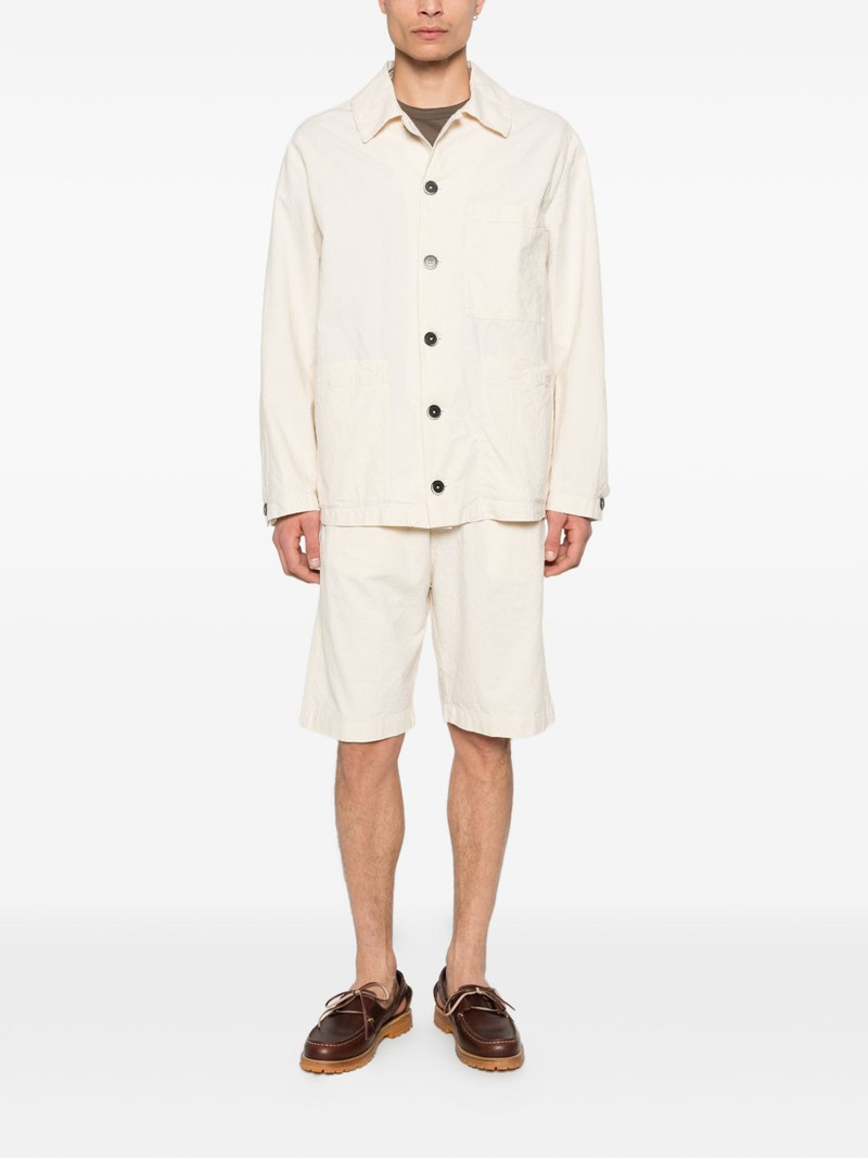 BARENA button-up shirt jacket outlook