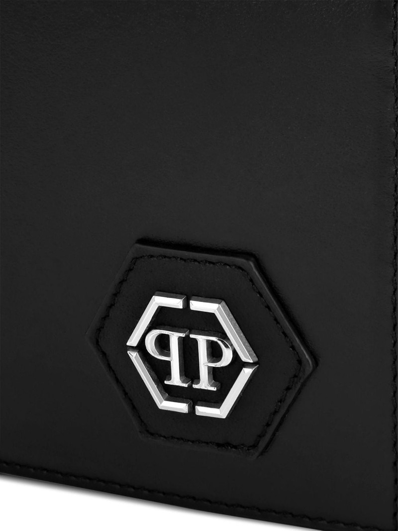 logo-plaque bi-fold wallet 3