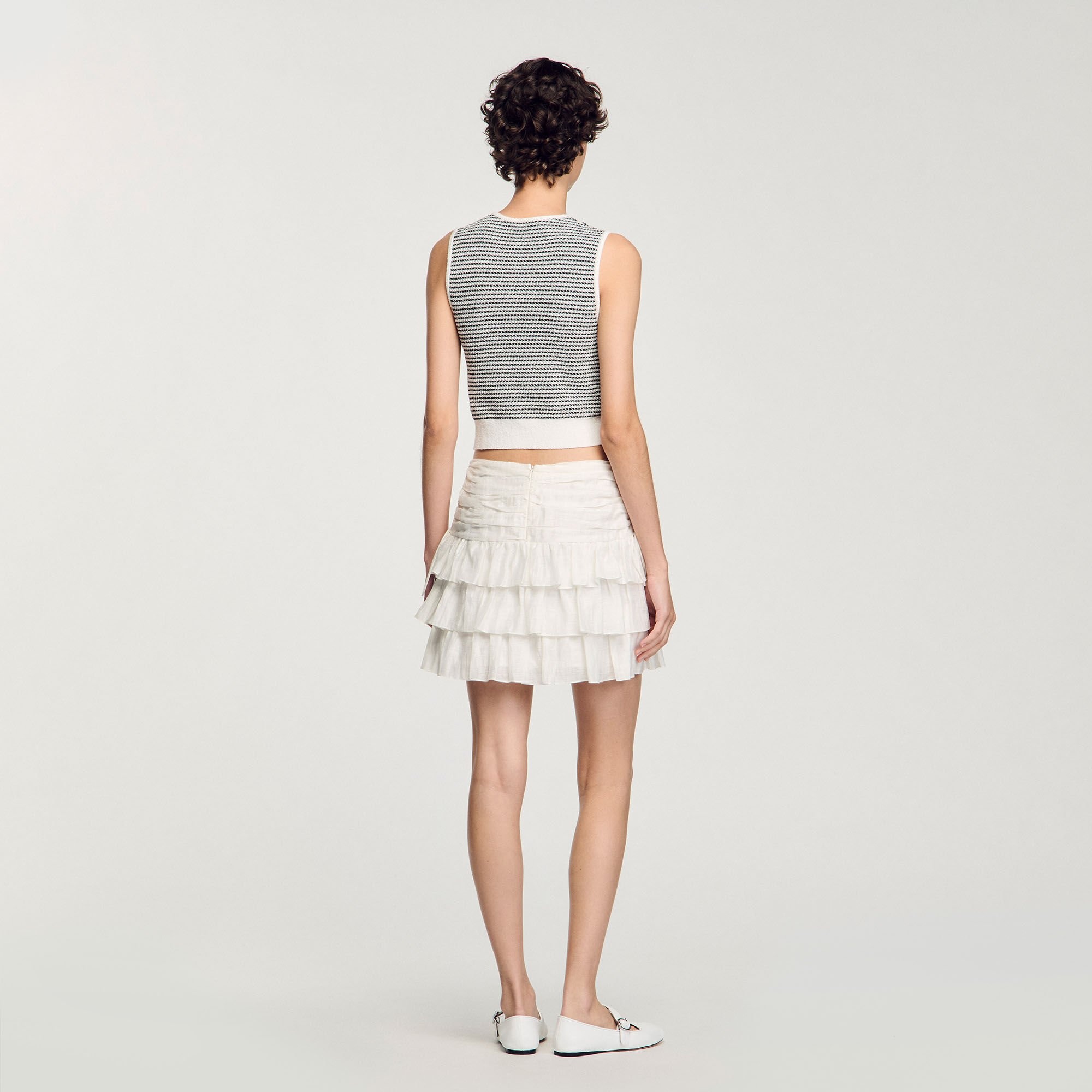 MINI RUFFLED SKIRT - 5