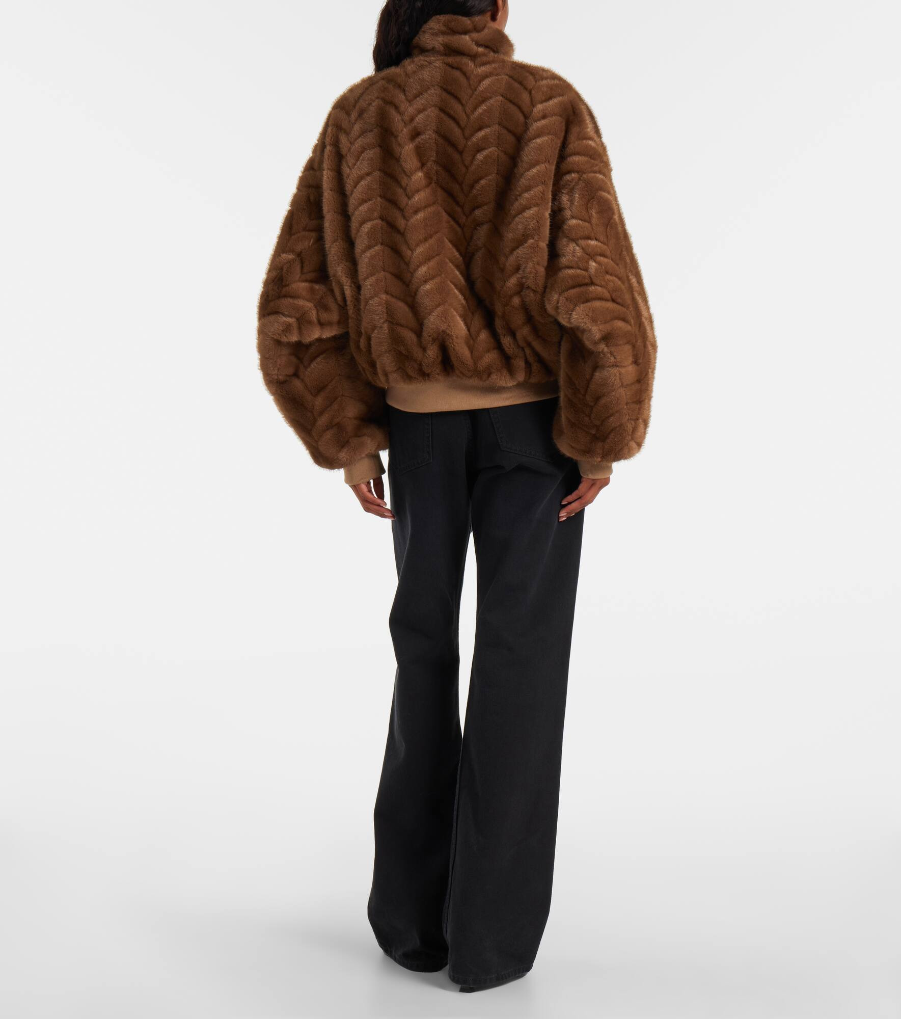Cropped padded jacket - 3