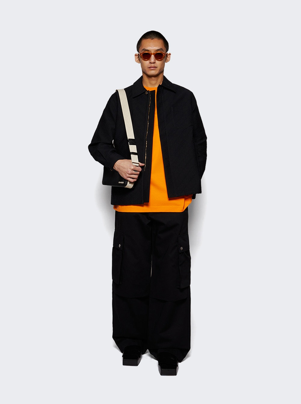Jacquard Shacket Black - 2