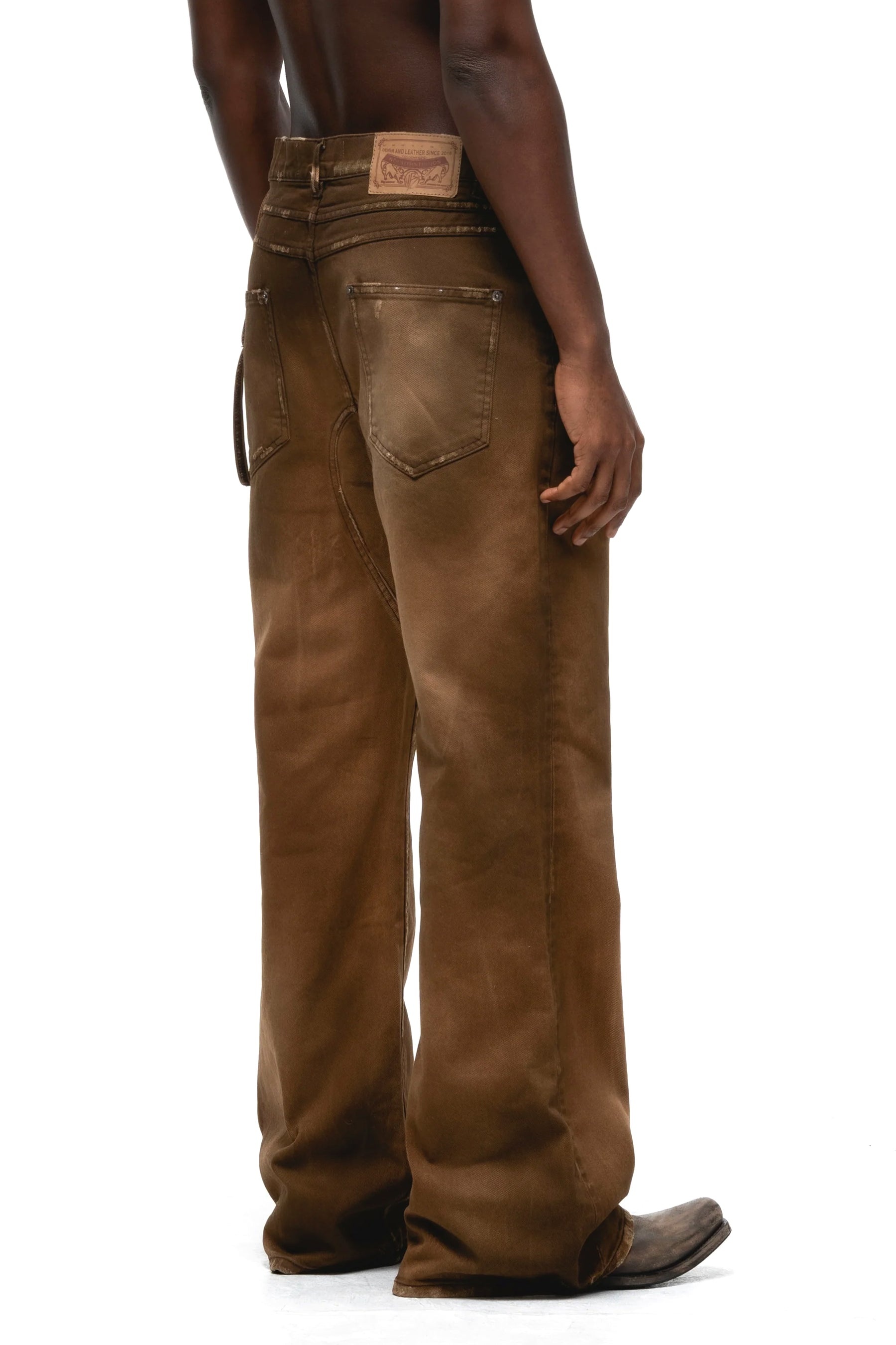 ITALY RUSTED EARTH BOOT CUT / RUST - 4