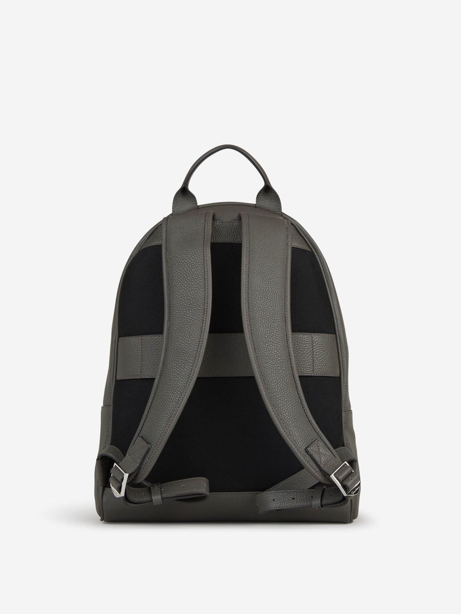 Santoni Bicolor Leather Backpack - 3