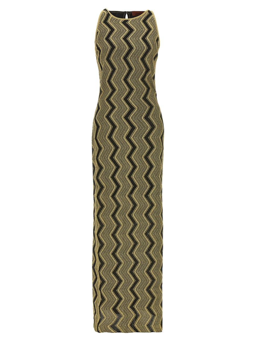 Missoni Zig Zag Lamé Long Dress - 1