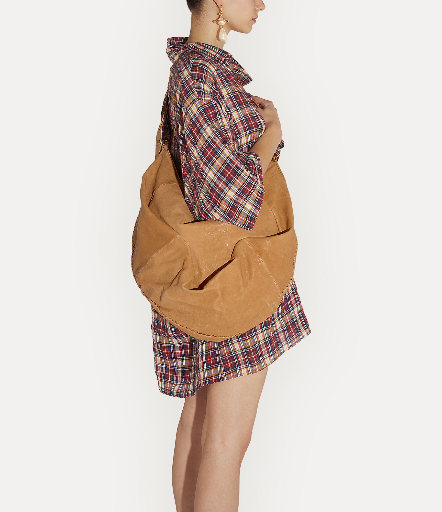 LARGE AGNES SHOULDER BAG - 4