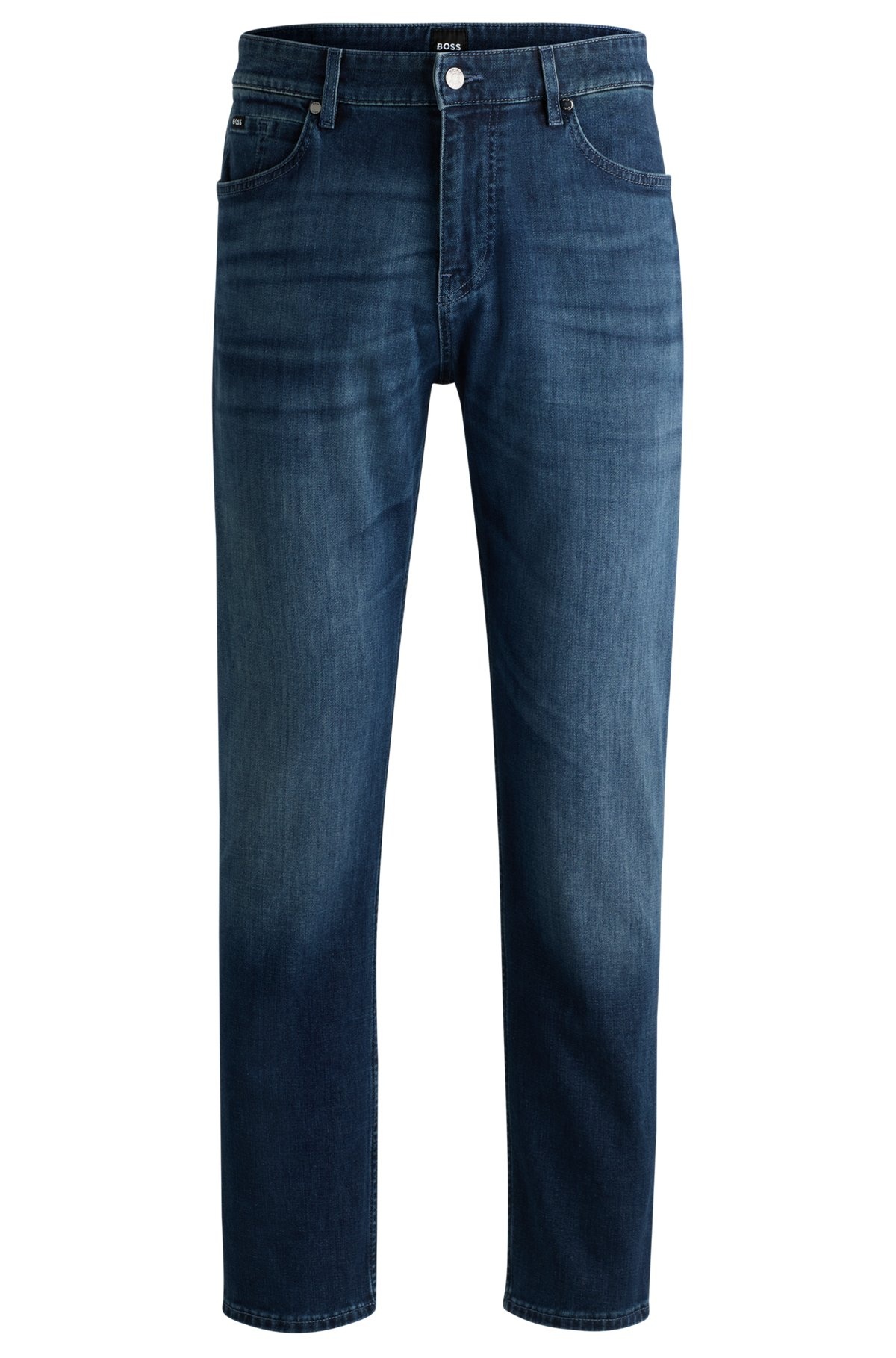 MAINE REGULAR-FIT JEANS IN BLUE STRETCH DENIM - 1