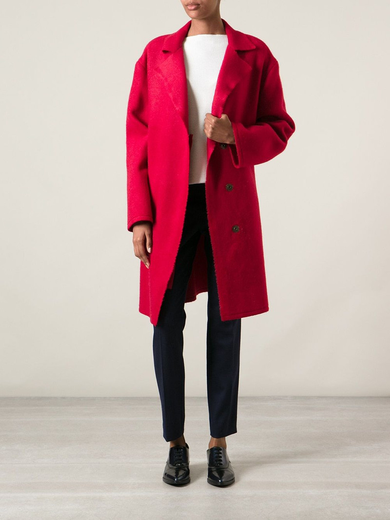 Lanvin single breasted coat outlook