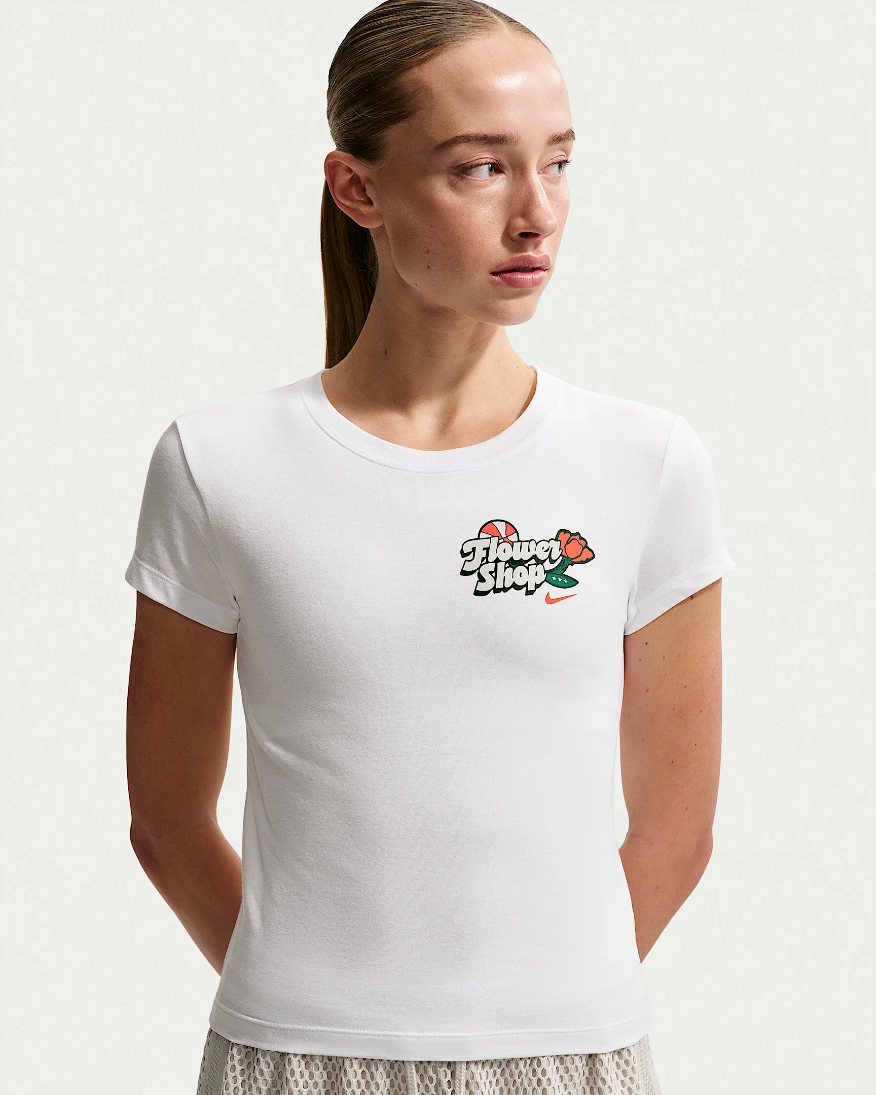 Nike Women's Short-Sleeve Graphic Basketball T-Shirt - 1