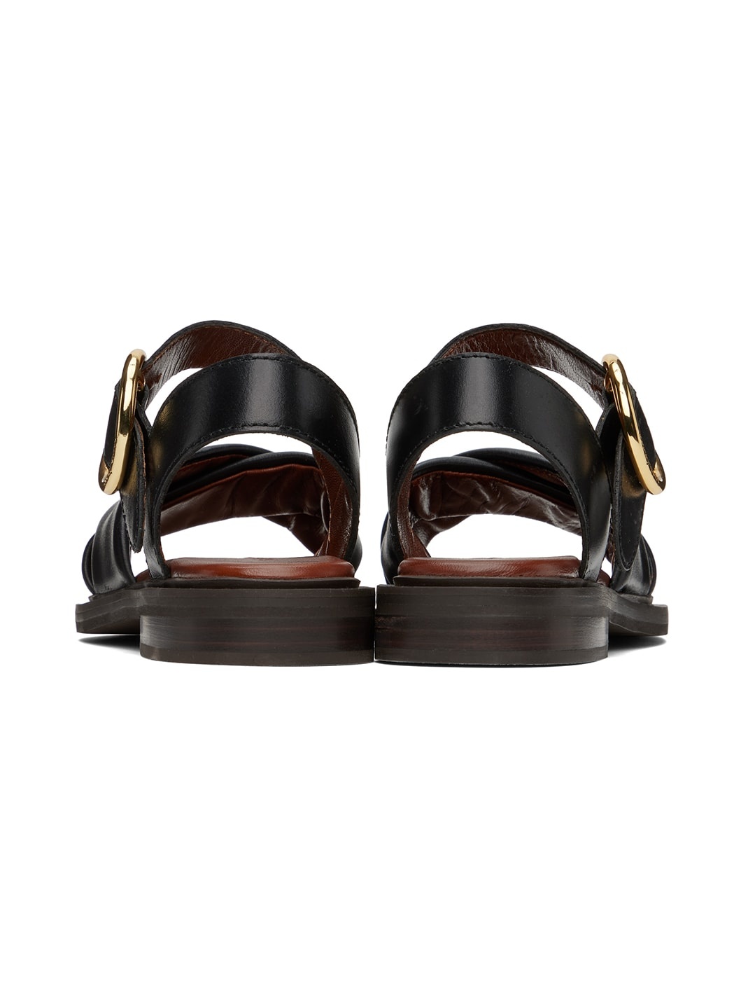 Black Lyna Sandals - 2