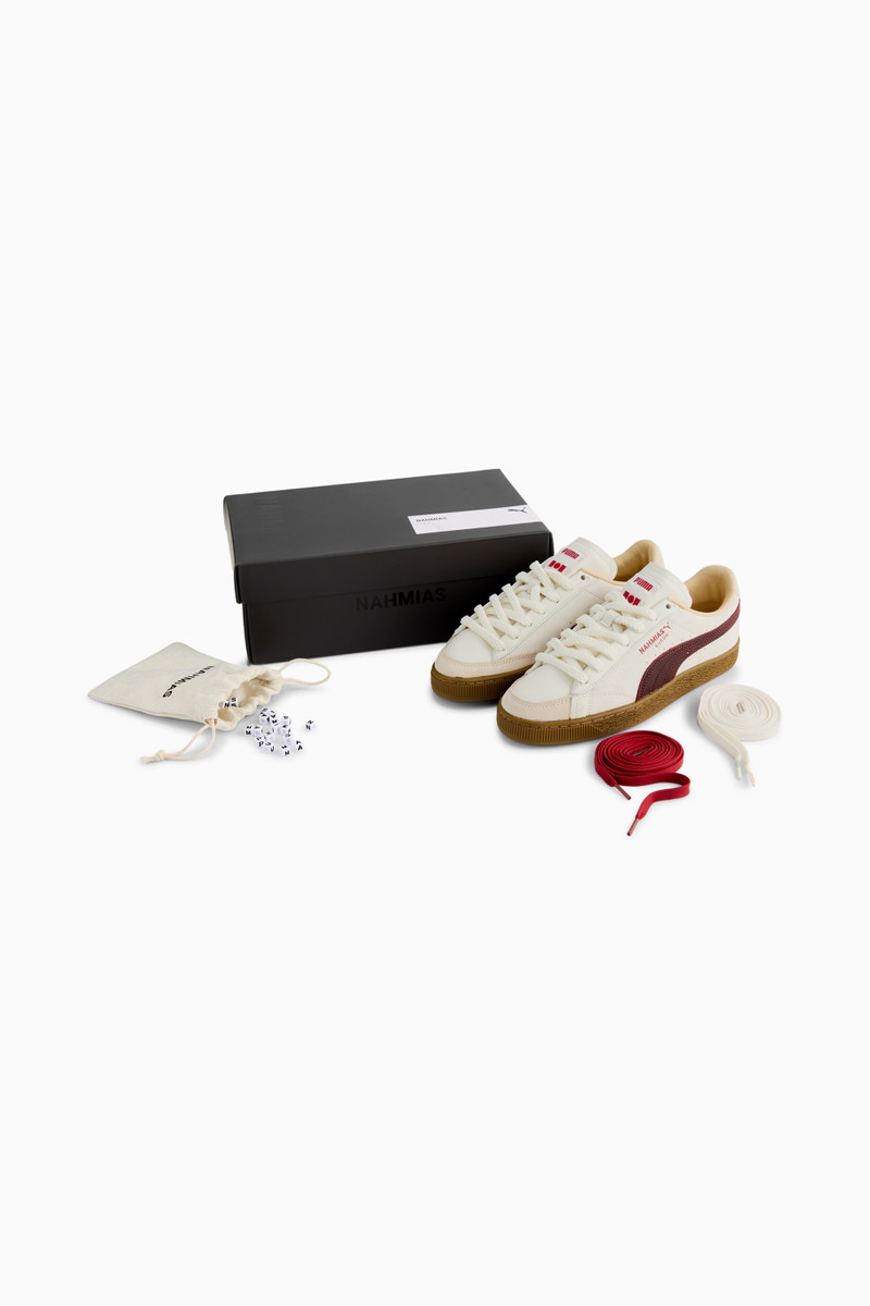 PUMA x NAHMIAS Suede Vintage Red Sneakers 7