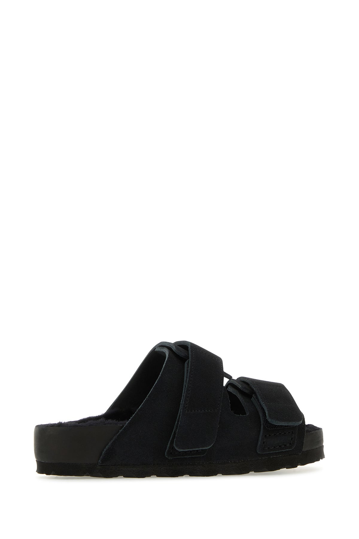 Black suede Birkenstock X Tekla Uji slippers - 3