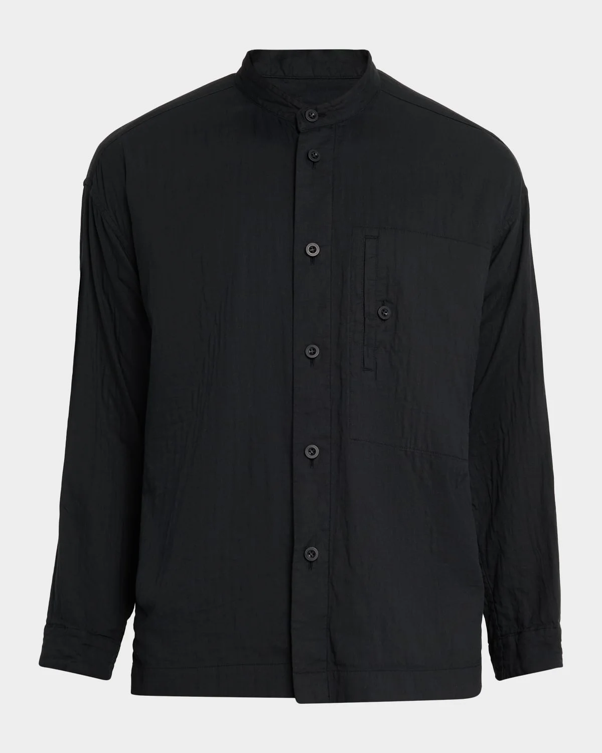 Men's Double-Faced Cotton Button-Down Shirt - 1