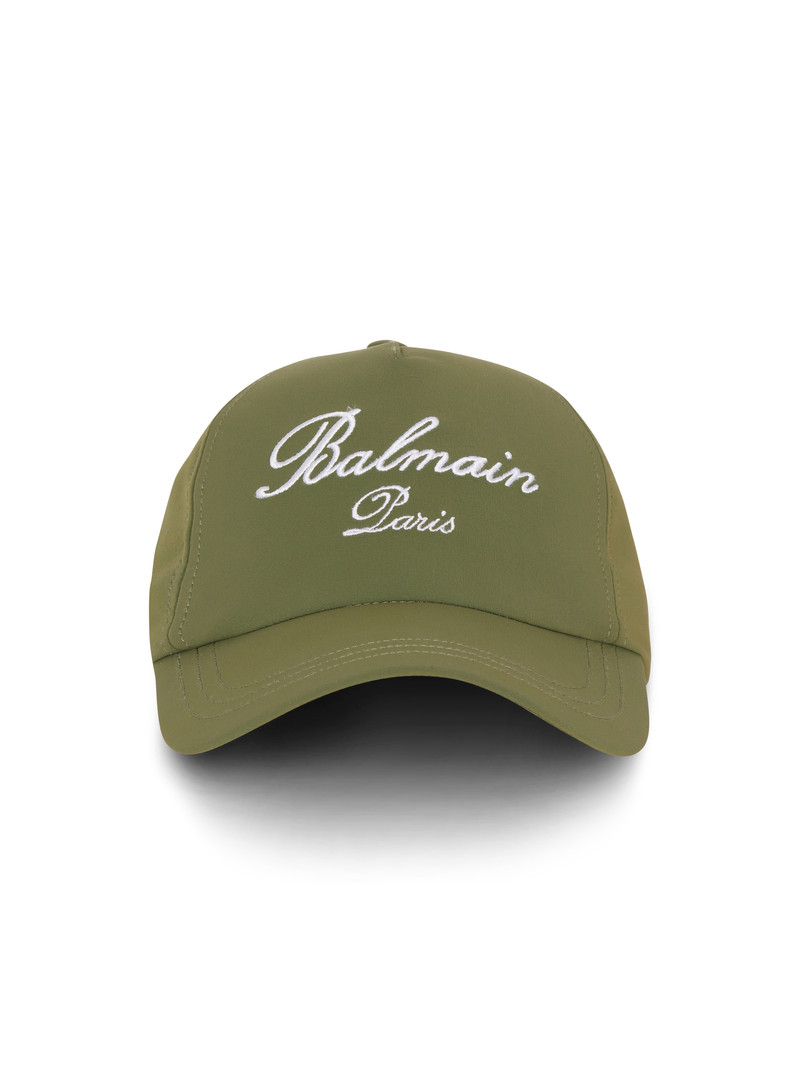 Embroidered Balmain Paris cap 1