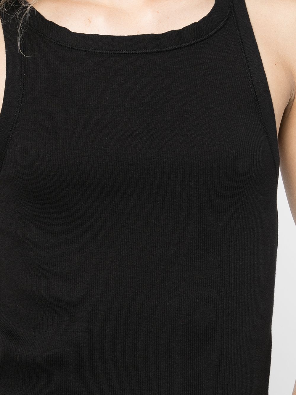ribbed cotton tank top - 5