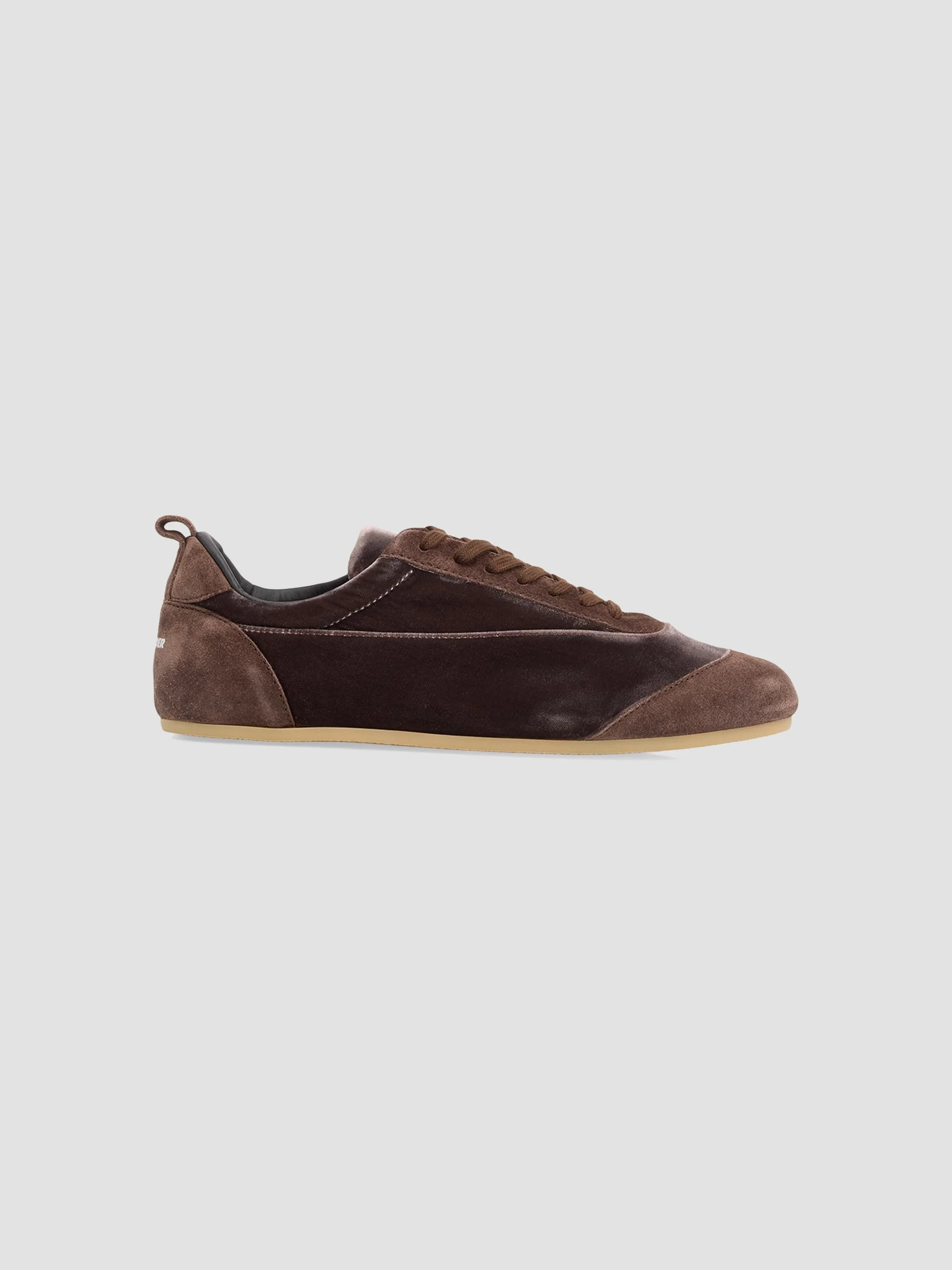 Women's Etage Velvet & Suede Low-Top Sneakers - Chocolate Plum - 1