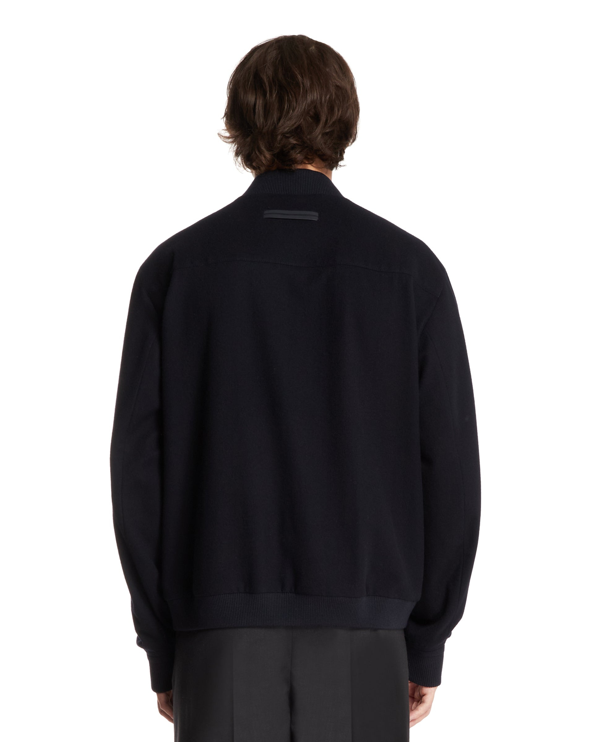 Blue Oasi Cashmere Elements Bomber Jacket - 3