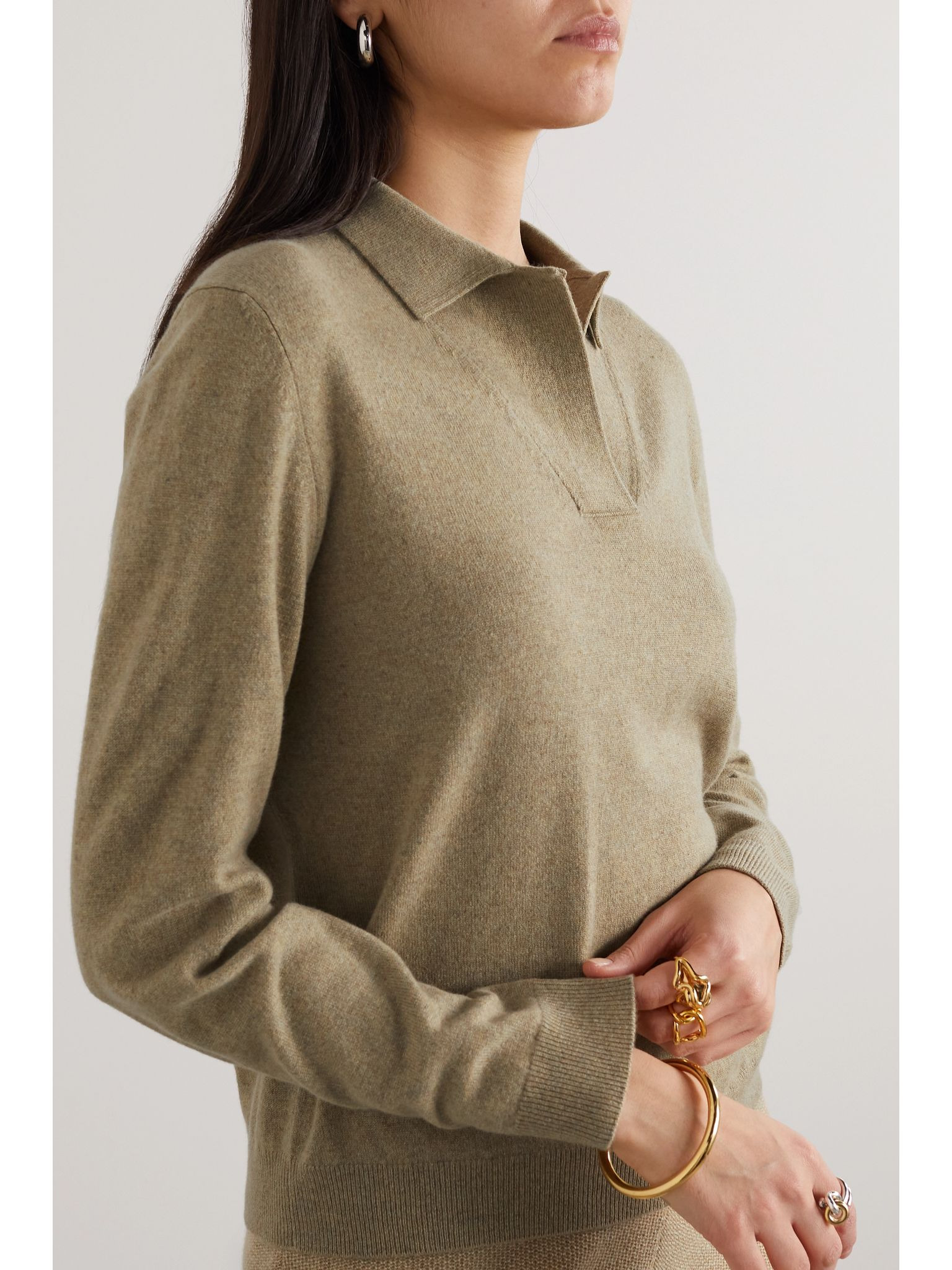 Cashmere sweater Beige - 3