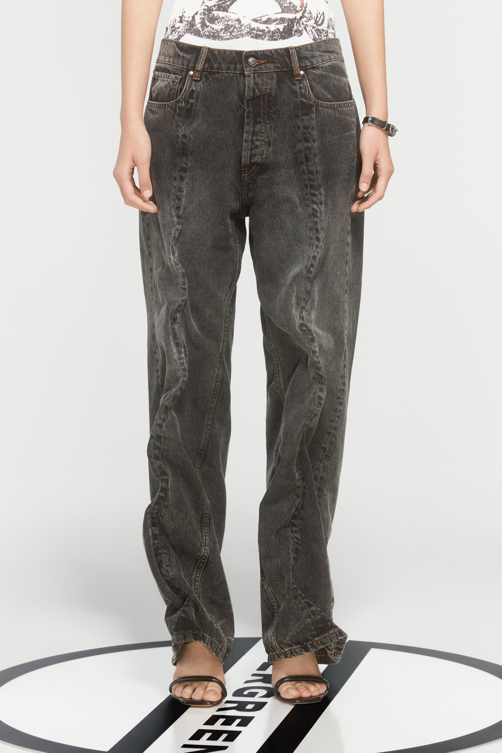 EVERGREEN WIRE JEANS - 3