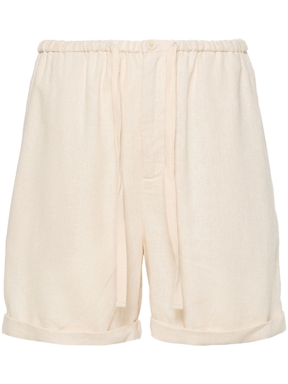 Josea slub-texture shorts - 1